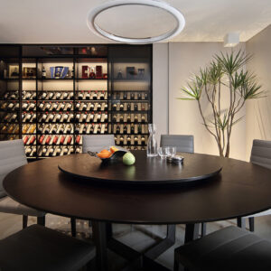 Стол BOLERO round.With Lazy Susan. 4