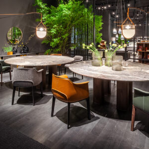 Стол JANE round. With lazy Susan 5