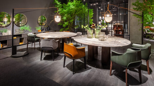 Стол JANE round. With lazy Susan 5