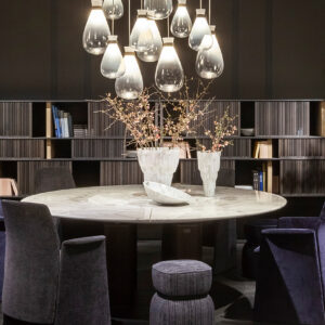 Стол JANE round. With lazy Susan 10