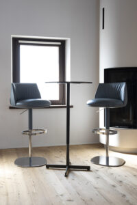 Барный стул ARCHIBALD steel base 12