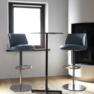 Барный стул ARCHIBALD steel base 12