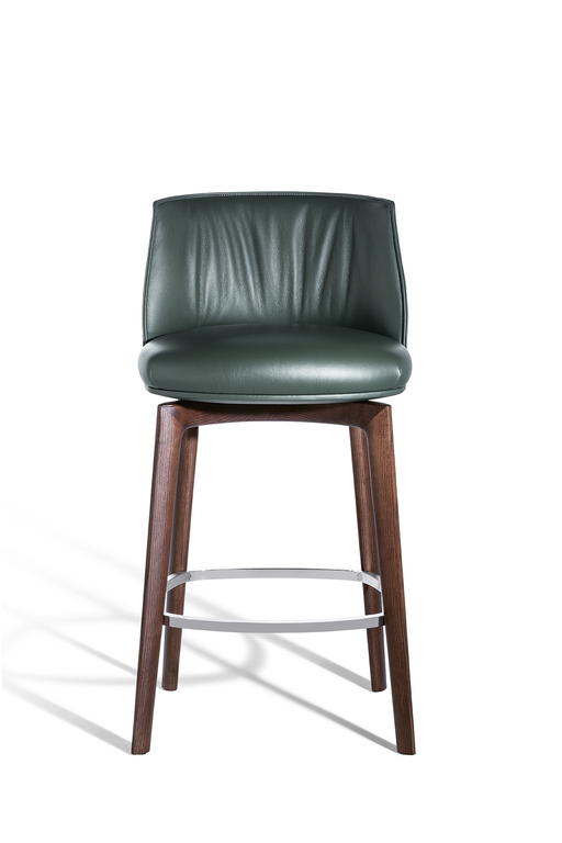 Барный стул ARCHIBALD wood base 2