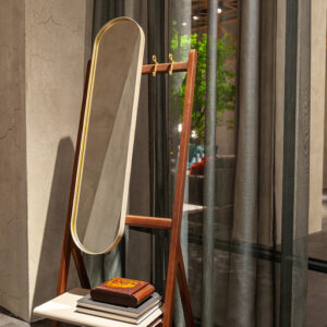 Напольное зеркало с вешалками REN 6