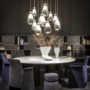 Стол JANE round. With lazy Susan 11