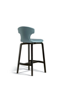 Барный стул MONTERA MAS with wood base 3
