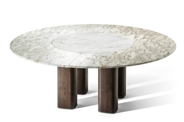 Стол JANE round. With lazy Susan 2