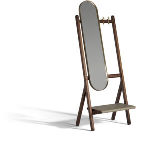 Напольное зеркало с вешалками REN 1