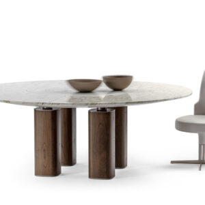 Стол JANE round. With lazy Susan 3