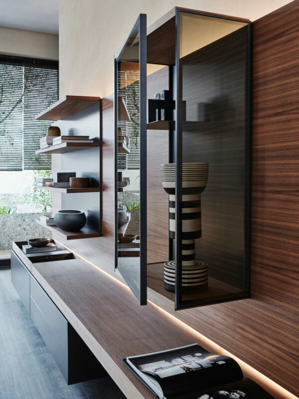 Модульный книжный шкаф GRID 7