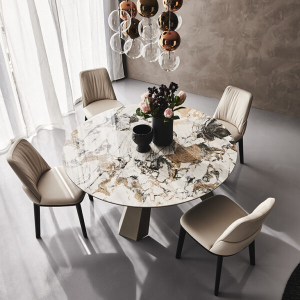 Обеденный стол Eliot Keramik Round 5