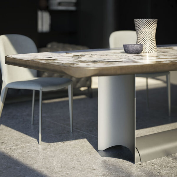 Обеденный стол dragon keramik premium 8