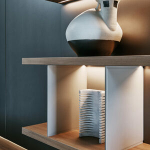 Модульный книжный шкаф GRID 4