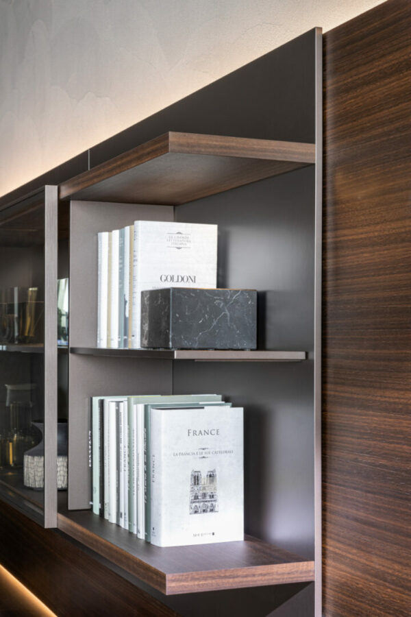 Модульный книжный шкаф GRID 14