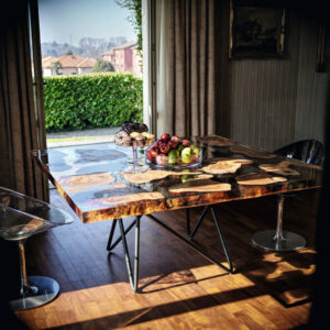 Стол KAURI EARTH SQUARE 3