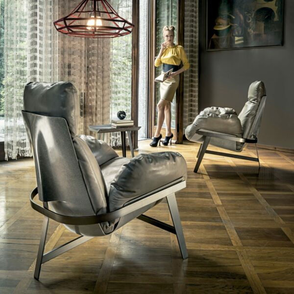 Кресло Jupiter Lite с пуфом 9