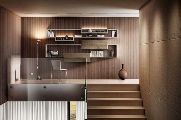 Книжный шкаф SALVASPAZIO 9