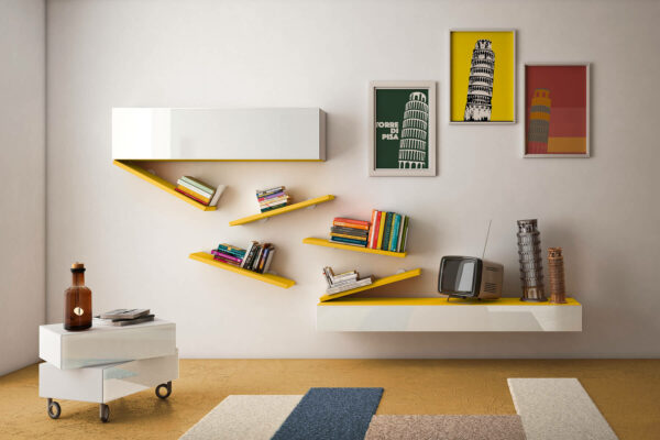 Книжный шкаф DIAGOLINEA 4