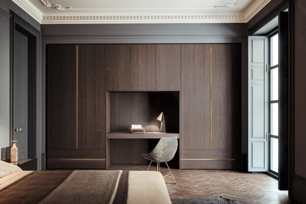 Шкаф с распашными /раздвижными  дверьми Nastro Pianca 1