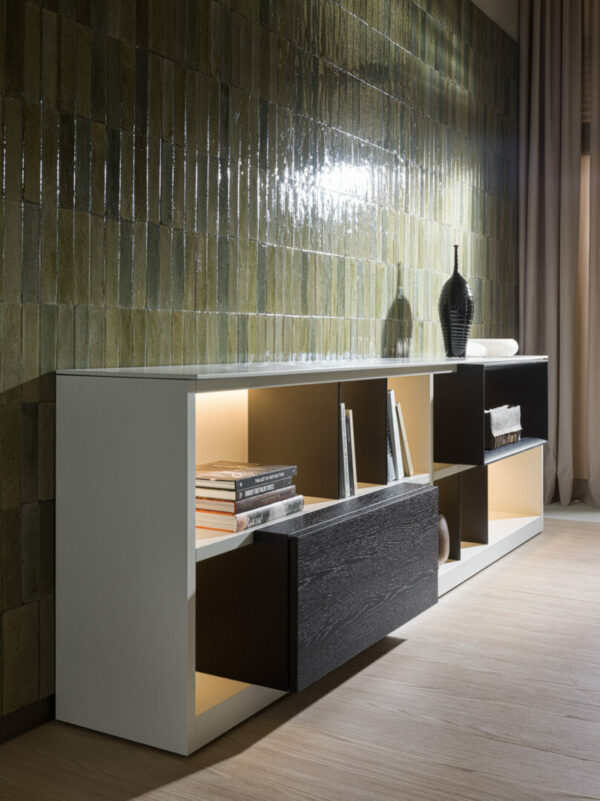 Модульный книжный шкаф 505 UP 18