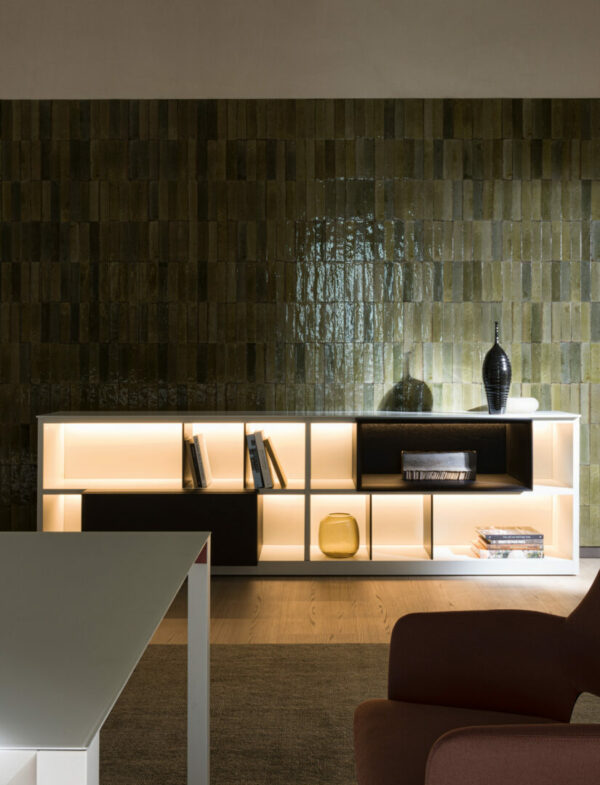 Модульный книжный шкаф 505 UP 17