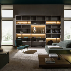 Модульный книжный шкаф 505 UP 13