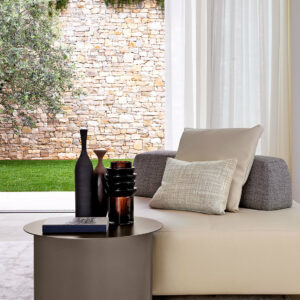 Журнальный Столик PIERRE от Flou T033 Silver Oxide 9