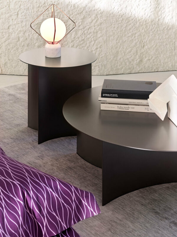 Журнальный Столик PIERRE от Flou T033 Silver Oxide 8