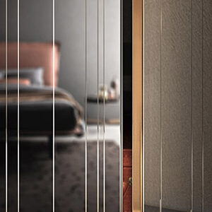 Шкаф с распашными/раздвижными  дверьми Raggio Pianca 2