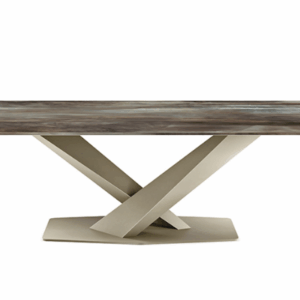 Обеденный стол Stratos crystalart 1