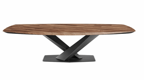 Обеденный стол stratos wood 1