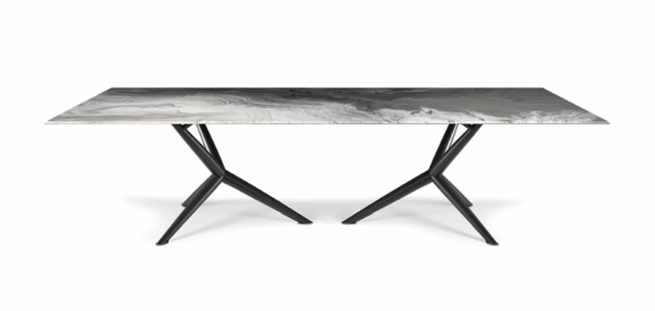 Обеденный стол atlantis crystalart 1