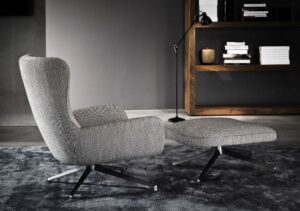 Итальянское поворотное Кресло JENSEN 9