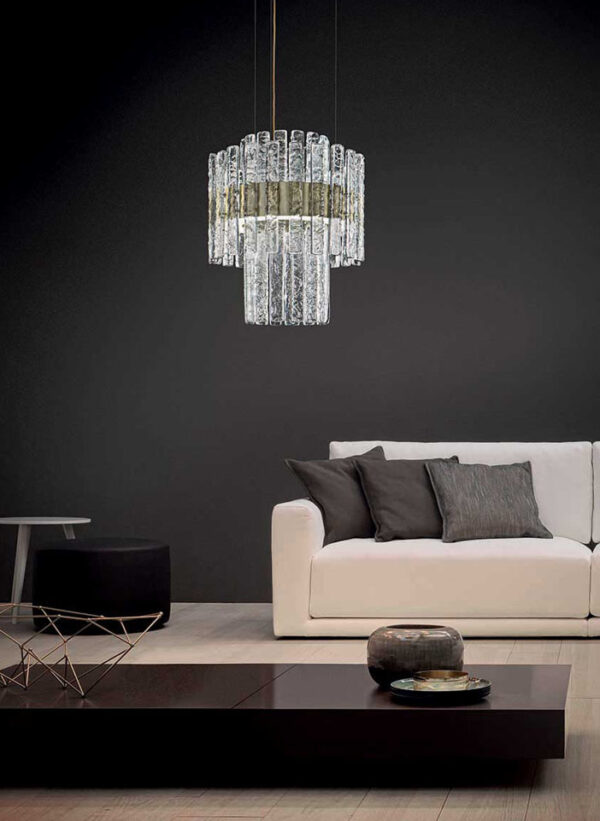 Подвесной светильник VEGAS  DOUBLE ROUND SUSPENSION