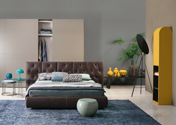 Кровать WALL CAPITONNE 1