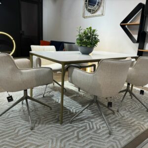 Итальянское поворотное кресло стул Rhonda turn Cattelan italia