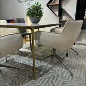 Итальянское поворотное кресло стул Rhonda turn Cattelan italia