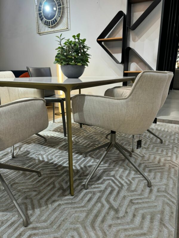 Итальянское поворотное кресло стул Rhonda turn Cattelan italia