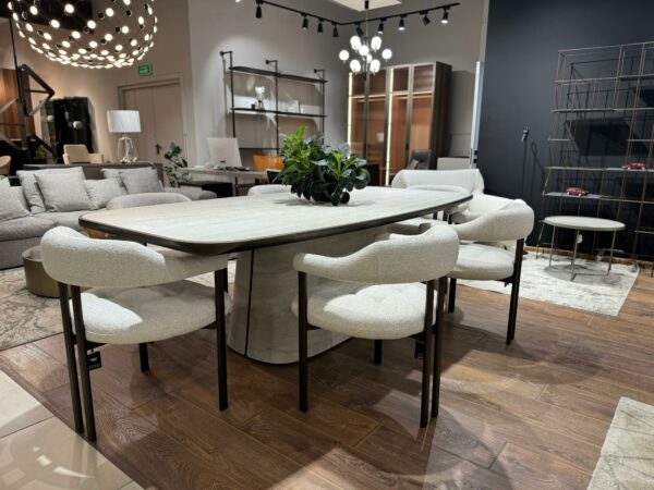 обеденный стол NAPOLEON Keramik Premium Полукресло GRETA от Cattelan Italia