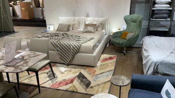 Кровать Quiet LIGHT 180*200 Velvet 608 11