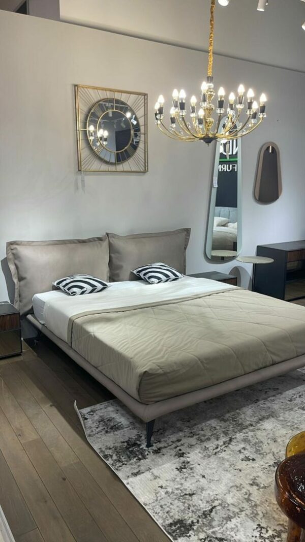 Кожаная Кровать  DREAM 180см 3