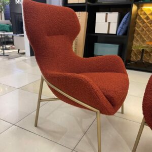 Кресло BRERA HIGH RED 4