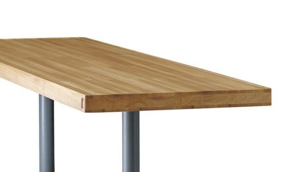 Стол 11 TABLE PIEDS COROLLE, PLATEAU BOIS 2
