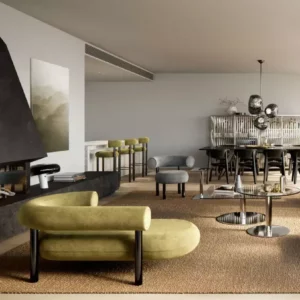 Шезлонг FAT Left Wool 2