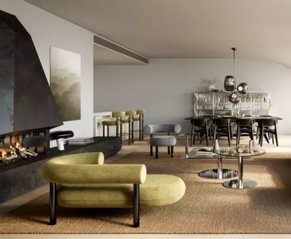 Шезлонг FAT Left Wool 2