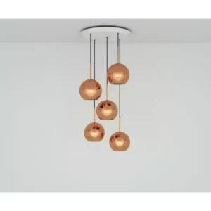 Подвесной светильник COPPER LED 25cm ROUND PENDANT SYSTEM 1