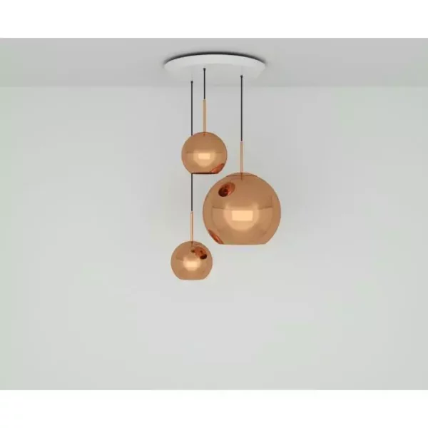 Подвесной светильник COPPER LED TRIO ROUND PENDANT SYSTEM 1
