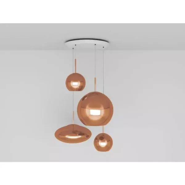 Подвесной светильник COPPER LED  RANGE ROUND PENDANT SYSTEM 1