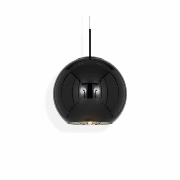 Подвесной светильник COPPER ROUND PENDANT BLACK 45CM 1