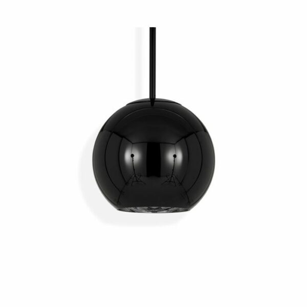 Подвесной светильник COPPER ROUND PENDANT BLACK 25CM 1